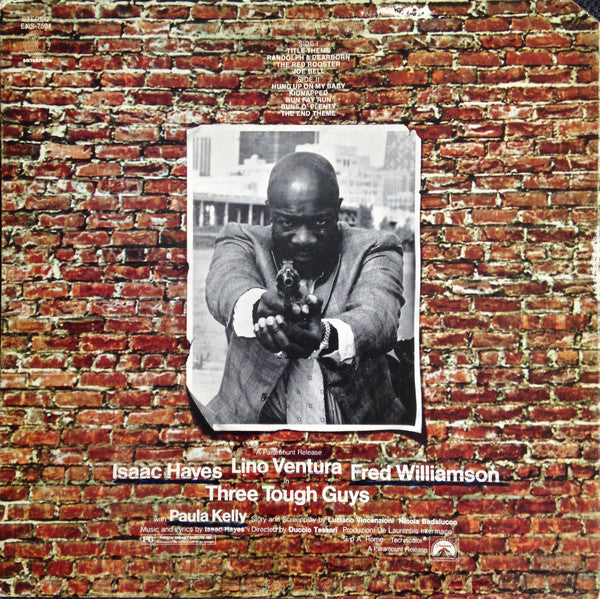 Isaac Hayes - Tough Guys (Three Tough Guys) - VG+ (VG Cover) LP Record 1974 Enterprise USA Vinyl - Soundtrack / Soul - Shuga Records