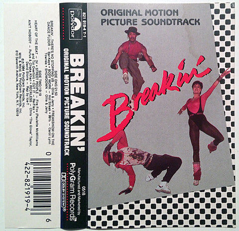 Various – Breakin' - Original Motion Picture Soundtrack - Used Cassette 1984 Polydor Tape - Soundtrack / Breakbeat / Electro