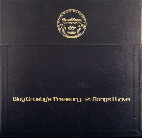 Bing Crosby - Bing Crosby's Treasury - The Songs I Love - VG+ 6 LP Record Box Set 1966 Longines Symphonette USA Vinyl - Jazz / Swing / Big Band / Vocal - Shuga Records