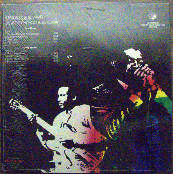 Otis Rush & Little Walter - Live At The Chicago Blues Festival - VG+ LP Record 1982 Cleo Records Netherlands Vinyl - Chicago Blues / Harmonica Blues - Shuga Records