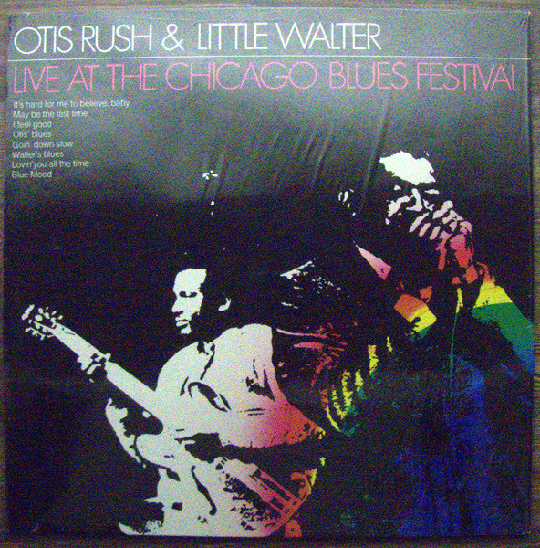 Otis Rush & Little Walter - Live At The Chicago Blues Festival - VG+ LP Record 1982 Cleo Records Netherlands Vinyl - Chicago Blues / Harmonica Blues - Shuga Records