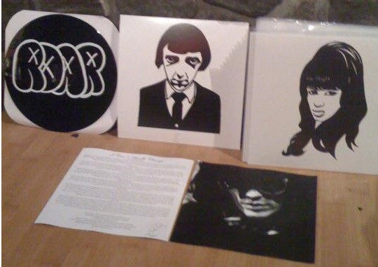 Roar - I Can't Handle Change - VG+ (VG Cover) EP Record 2012 Anxiety Machine USA Vinyl, Insert & Screenprinted B-Side - Psychedelic Rock / Dream Pop - Shuga Records