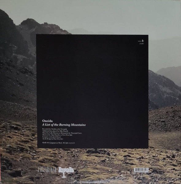 Oneida - A List Of The Burning Mountains - Mint- LP Record 2012 Jagjaguwar Brah USA Vinyl - Psychedelic Rock / Experimental - Shuga Records