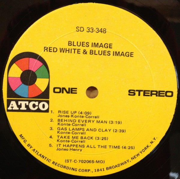 Blues Image - Red White & Blues Image VG+ LP Record 1970 ATCO USA Original Vinyl - Psychedelic Rock / Blues Rock - Shuga Records