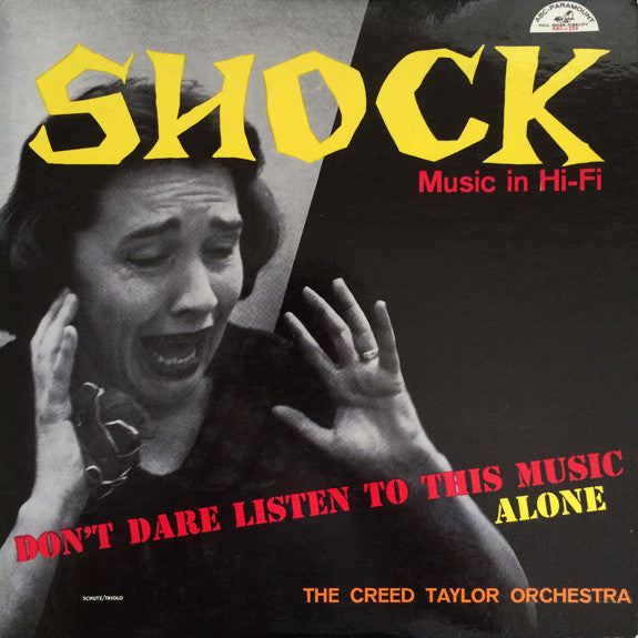 The Creed Taylor Orchestra – Shock Music In Hi-Fi - VG+ (Vg- cover) LP Record USA Mono Vinyl - Jazz / Space-Age / Novelty - Shuga Records