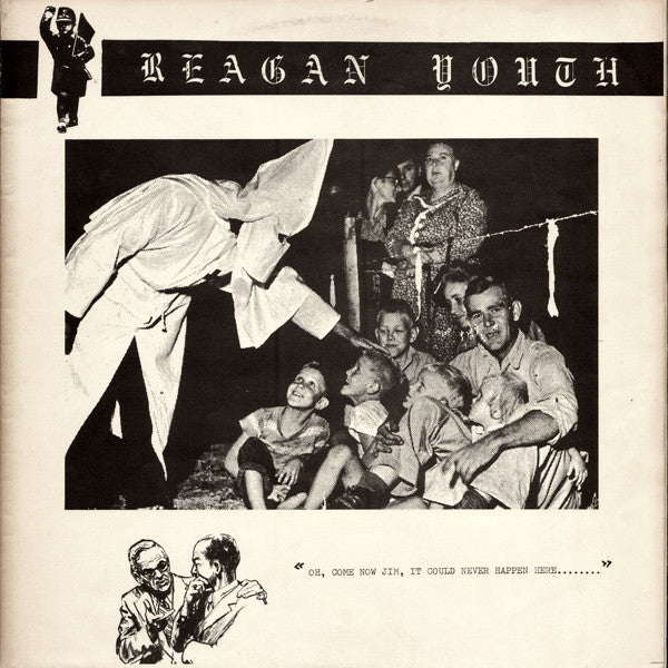 Reagan Youth - Youth Anthems For The New Order - VG+ LP Record 1984 R Radical USA 2nd Press Vinyl & Folded Poster Cover - Hardcore / Punk