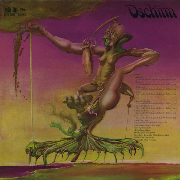 Dschinn – Dschinn - Mint- LP Record 1972 Germany Germany Vinyl - Prog Rock / Hard Rock