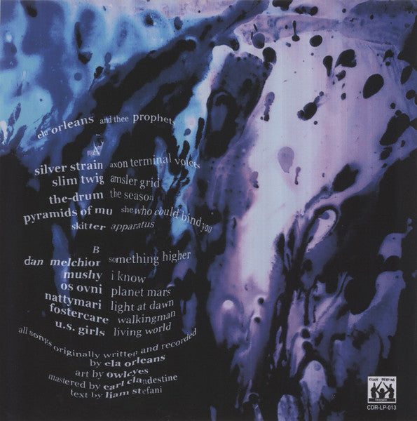 Ela Orleans - Ela And Thee Prophets 'Remixes' - New LP Record 2012 Clan Destine UK Vinyl & Insert (100 Made) - Synth-pop / Witch House