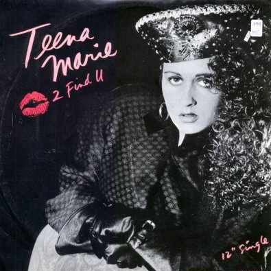 Teena Marie - Lips To Find You - VG+ 12" Single Record 1986 Epic USA Promo Vinyl - Synth-pop / Funk - Shuga Records