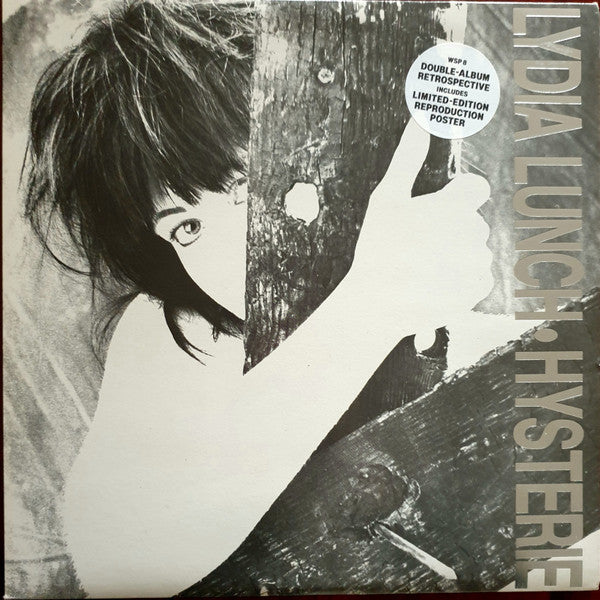 Lydia Lunch - Hysterie - VG+ 2 LP Record 1987 Widowspeak UK Vinyl, Insert & Poster - Punk / No Wave / Avantgarde - Shuga Records