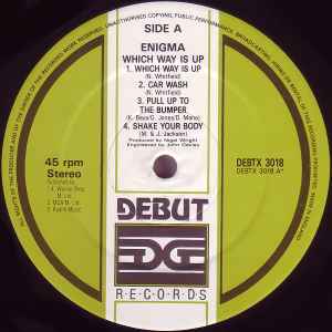 Enigma - Which Way Is Up - VG+ EP Record 1987 Debut Edge UK Vinyl - Electronic / House - Shuga Records