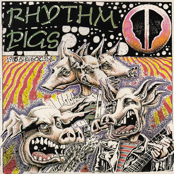 Rhythm Pigs - Rhythm Pigs - VG+ LP Record 1986 Mordam USA Vinyl - Indie Rock / Punk / Hardcore