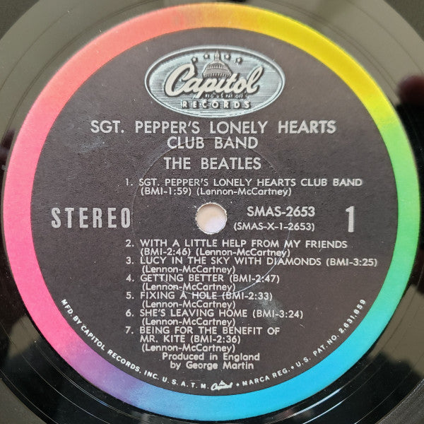 The Beatles - Sgt. Pepper's Lonely Hearts Club Band - VG LP Record