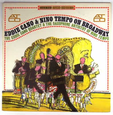 Eddie Cano & Nino Tempo - On Broadway - VG+ LP Record 1966 ATCO USA Original Vinyl - Jazz / Latin / Bossanova - Shuga Records