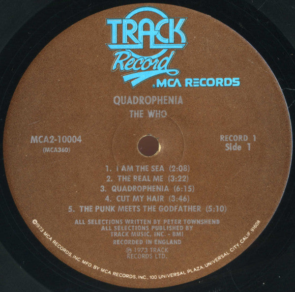 Various – Quadrophenia (Original Motion Picture From The Who Film) - VG+ 2 LP Record 1973 Polydor USA Vinyl, Gatefold & Booklet - Soundtrack - Shuga Records