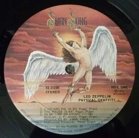 Led Zeppelin - Physical Graffiti - VG+ 2 LP Record 1975 Swan Song USA Original Vinyl & All Inserts - Classic Rock / Blues Rock - Shuga Records