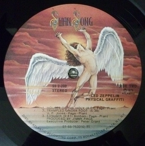 Led Zeppelin - Physical Graffiti - VG+ 2 LP Record 1975 Swan Song USA Original Vinyl & All Inserts - Classic Rock / Blues Rock - Shuga Records