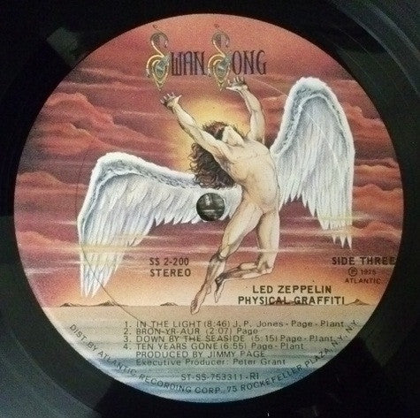 Led Zeppelin - Physical Graffiti - VG+ 2 LP Record 1975 Swan Song USA Original Vinyl & All Inserts - Classic Rock / Blues Rock - Shuga Records