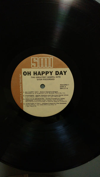 Various ‎– Oh Happy Day - VG+ 2 LP Record 1977 Suffolk USA Vinyl - Soul / Gospel - Shuga Records