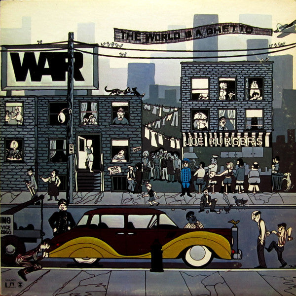 War - The World Is A Ghetto - Mint- LP Record 1972 United Artists USA Original Vinyl - Funk / Soul - Shuga Records