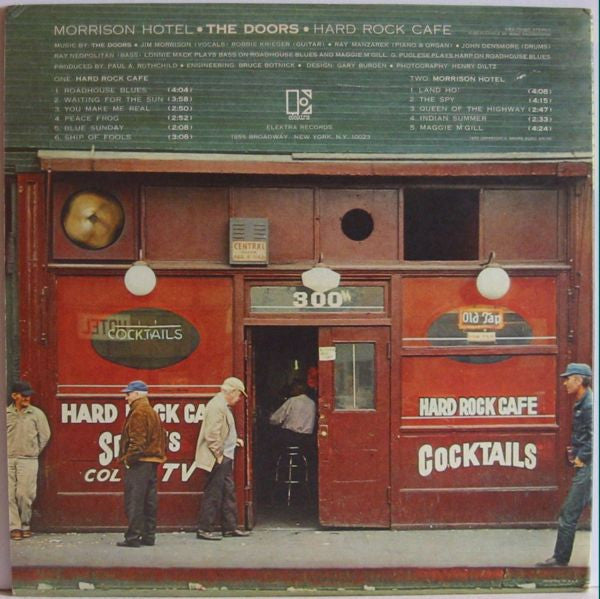 The Doors - Morrison Hotel - VG+ LP Record 1970 Elektra USA Red Label Allentown Press Vinyl - Psychedelic Rock / Blues Rock - Shuga Records