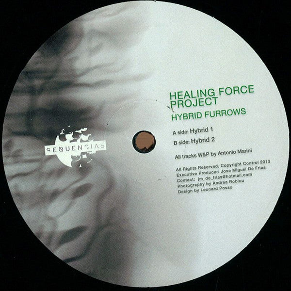 Healing Force Project - Hybrid Furrows - Mint- 12" Single Record 2013 Sequencias USA Vinyl - Techno / Experimental