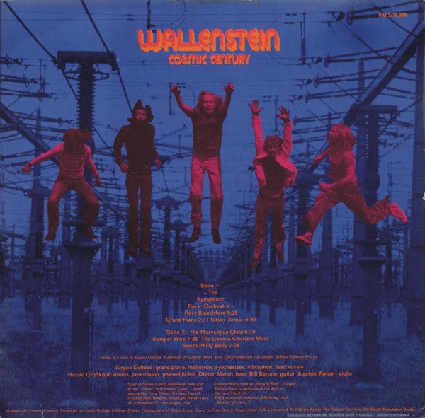 Wallenstein - Cosmic Century - Mint- LP Record 1973 Kosmische Musik Germany Quadraphonic Vinyl - Krautrock - Shuga Records