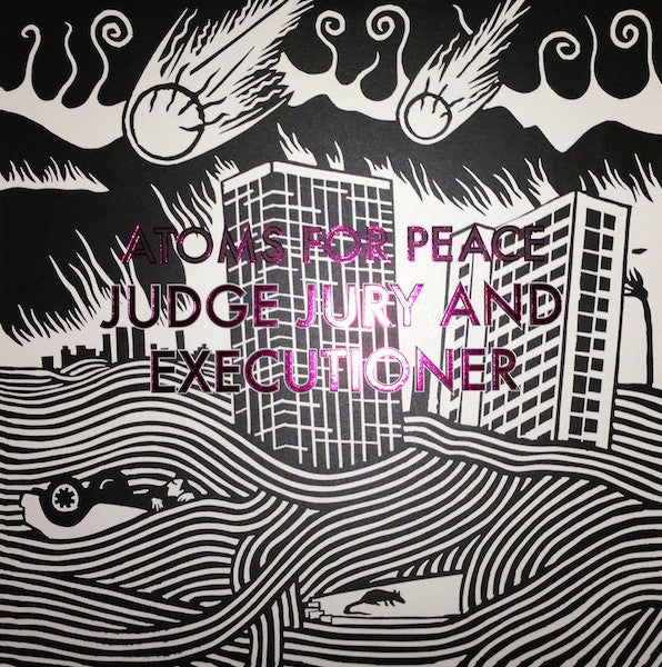 Atoms For Peace - Judge Jury And Executioner - Mint- 12" EP Record 2013 XL Recordings UK Vinyl - Indie Rock / IDM / Glitch - Shuga Records