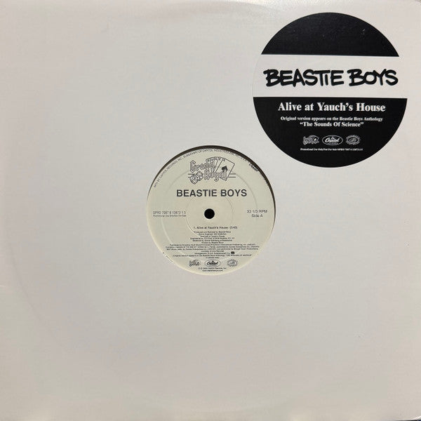 Beastie Boys - Alive At Yauch's House - VG+ 12" Single Record 2000 Grand Royal USA Promo Vinyl - Hip Hop - Shuga Records