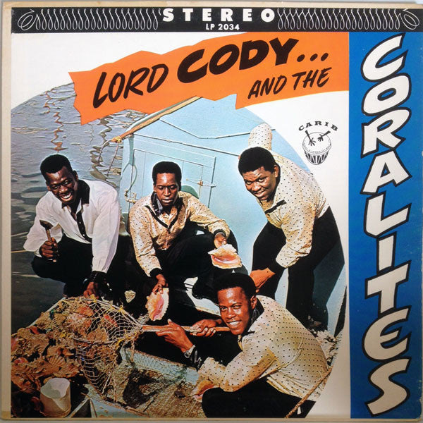 Lord Cody And The Coralites - Lord Cody And The Coralites - VG LP Record 1962 Carib USA Vinyl - Calypso / Bahamas