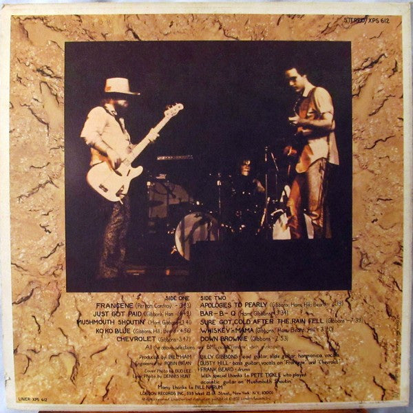 ZZ Top - Rio Grande Mud - VG+ LP Record 1972 London USA Original Vinyl - Classic Rock / Blues Rock - Shuga Records