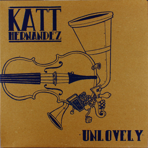 Katt Hernandez - Unlovely - New LP Record 2010 Ehse USA Vinyl - Jazz / Free Improvisation - Shuga Records