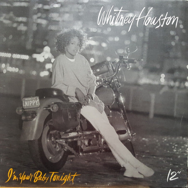 Whitney Houston - I'm Your Baby Tonight - VG+ 12" Single Record 1990 Arista USA Vinyl - Synth-pop / House / R&B - Shuga Records