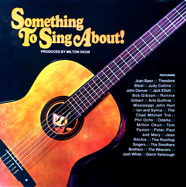 Various - Something To Sing About! - VG+ 3 LP Record Box Set 1968 Private Press USA Vinyl - Folk / Soft Rock / Blues / Children's - Shuga Records