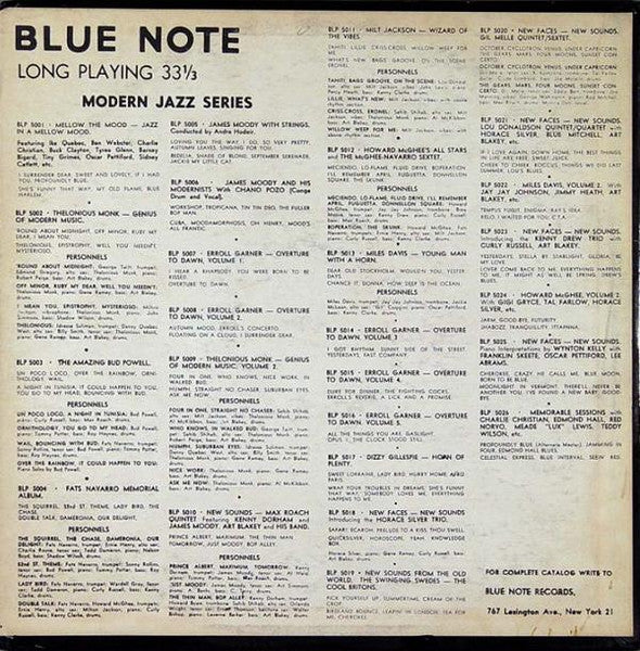 Miles Davis – Vol. 2 - VG+ 10" LP Record 1953 Blue Note Mono Original Vinyl - Jazz / Bop - Shuga Records