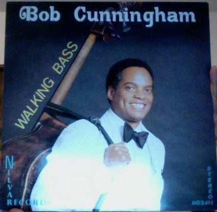 Bob Cunningham - Walking Bass - Mint- LP Record 1985 Nilva France Promo Vinyl - Jazz - Shuga Records
