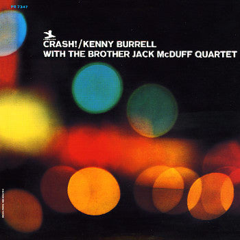 Kenny Burrell With Brother Jack McDuff - Crash! - VG LP Record 1964 Prestige USA Mono Original Vinyl - Jazz / Hard Bop / - Shuga Records