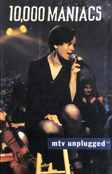 10,000 Maniacs - MTV Unplugged - VG+ Cassette 1993 Elektra USA Tape - Acoustic / Alternative Rock - Shuga Records