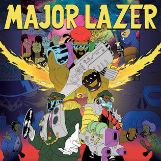 Major Lazer ‎– Free The Universe - Mint- 2 LP Record 2013 Secretly Canadian Mad Decent Red & Yellow Vinyl & Insert - Electronic / Dub / Reggae