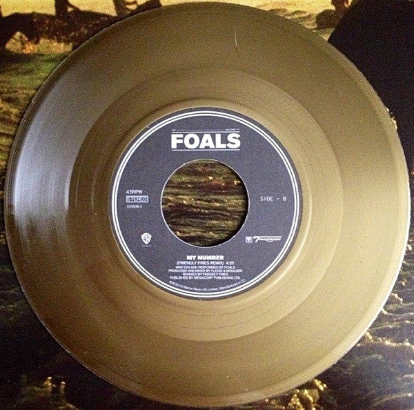 Foals - Holy Fire- VG+ LP Record Store Day 2013 Warner Transgressive RSD Vinyl, 7" Gold Single & Download - Indie Rock - Shuga Records
