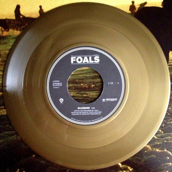 Foals - Holy Fire- VG+ LP Record Store Day 2013 Warner Transgressive RSD Vinyl, 7" Gold Single & Download - Indie Rock - Shuga Records