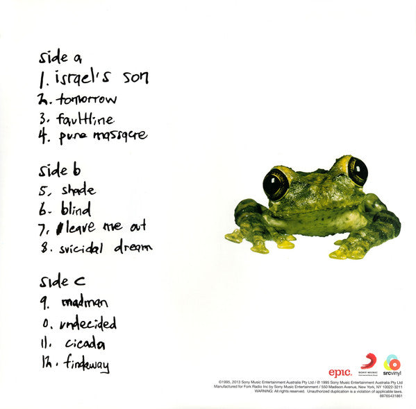 Silverchair - Frogstomp (1995) - Mint- 2 LP Record 2013 SRC Epic Neon Green USA  Vinyl - Alternative Rock / Pop Rock / Grunge - Shuga Records