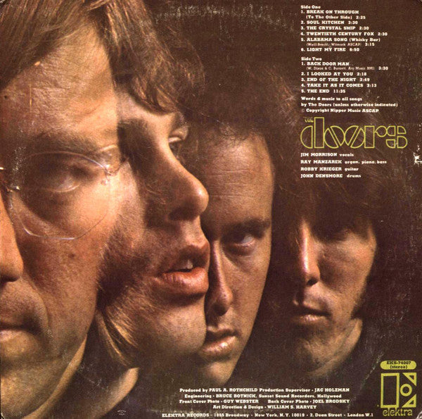 The Doors - The Doors - VG+ LP Record 1967 Elektra Stereo USA Vinyl Brown Gold Label - Psychedelic Rock / Classic Rock - Shuga Records