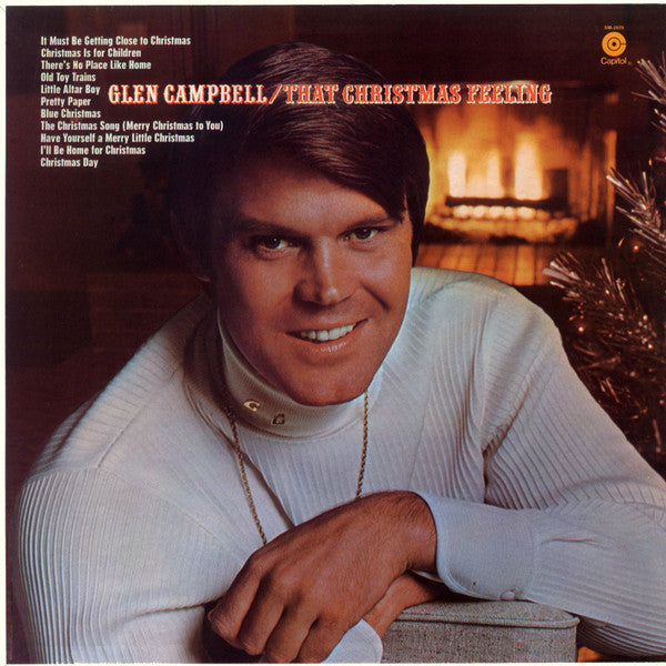 Glen Campbell - That Christmas Feeling (1968) - VG+ LP Record 1971 Capitol USA Vinyl - Holiday / Country