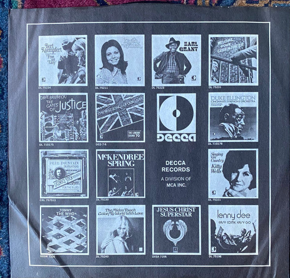 SOD - Face The Music - Mint- LP Record 1972 Deccca USA Vinyl & Insert - Psychedelic Rock / Soul / Funk