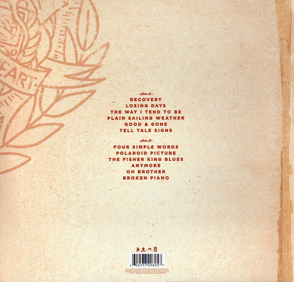 Frank Turner – Tape Deck Heart - Mint- LP Record 2013 Xtra Mile Epitaph USA Vinyl - Rock / Folk Rock - Shuga Records