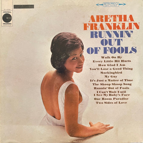 Aretha Franklin – Runnin' Out Of Fools (1964) - Mint- LP Record 1970s Columbia USA Vinyl - Soul / Rhythm & Blues