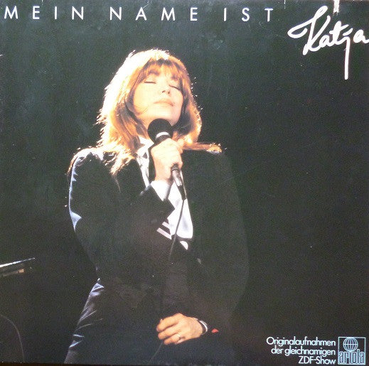 Katja Ebstein - Mein Name Ist Katja - VG+ LP Record (VG- cover) 1982 Ariola Germany Original Vinyl - Pop / Chanson - Shuga Records