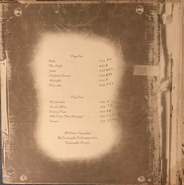 Dave Rudolf - Folks - VG+ LP Record 1976 Tunesmythe Private Press Outsider Illinois USA Vinyl & Book - Folk / Psychedelic - Shuga Records