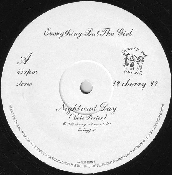 Everything But The Girl – Night And Day - VG+ 12" EP Record 1982 Cherry Red UK France Vinyl - Indie Rock / Acoustic - Shuga Records